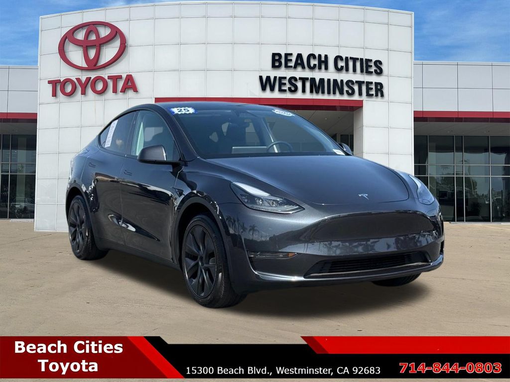 Stealth Gray 2025 Tesla Model Y Long Range RWD SUV / Crossover Rear-Wheel Drive 1-Speed Automatic