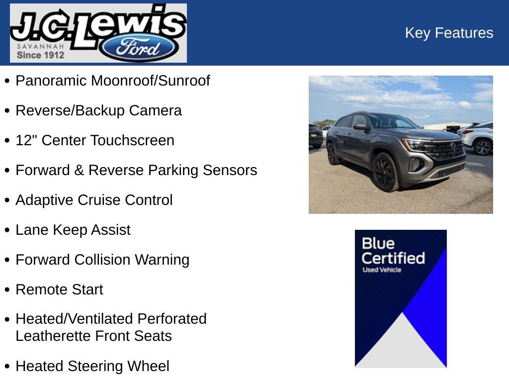 2024 Volkswagen Atlas Cross Sport 2.0T SE w/Technology