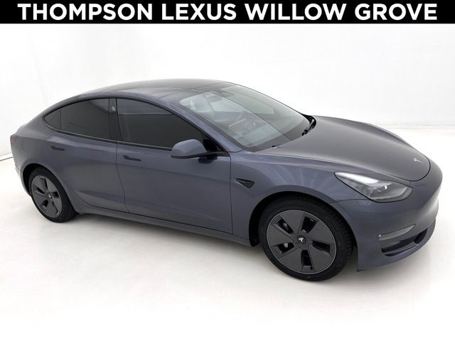 Midnight Silver Metallic 2023 Tesla Model 3 Sedan All-Wheel Drive 1-Speed Automatic