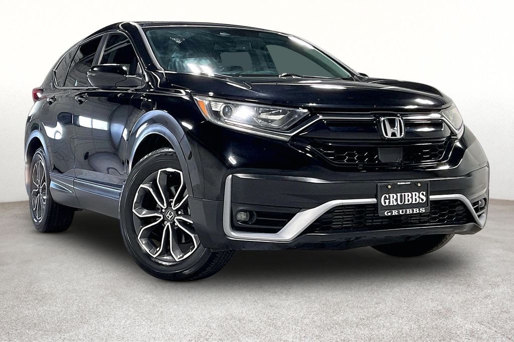 Black 2021 Honda CR-V SUV / Crossover Front-Wheel Drive Continuously Variable Transmission