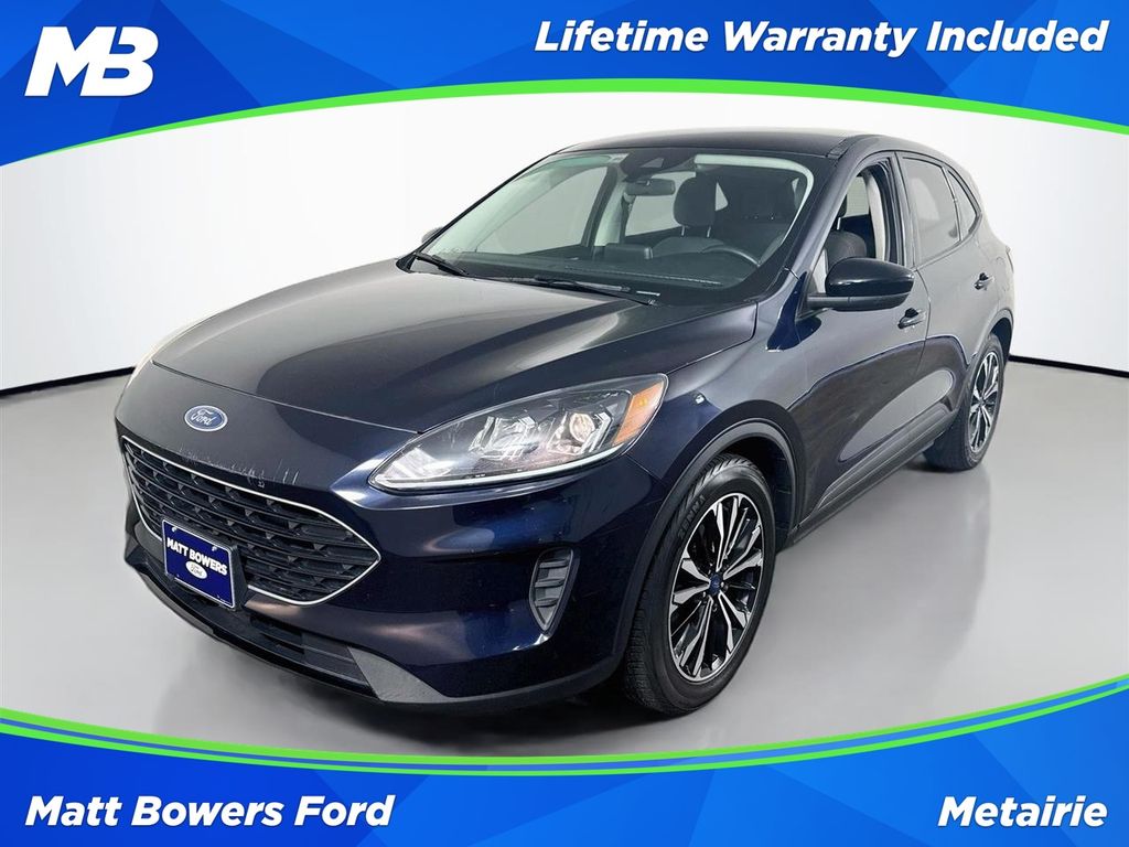 Blue Metallic 2021 Ford Escape SUV / Crossover Front-Wheel Drive 8-Speed Automatic