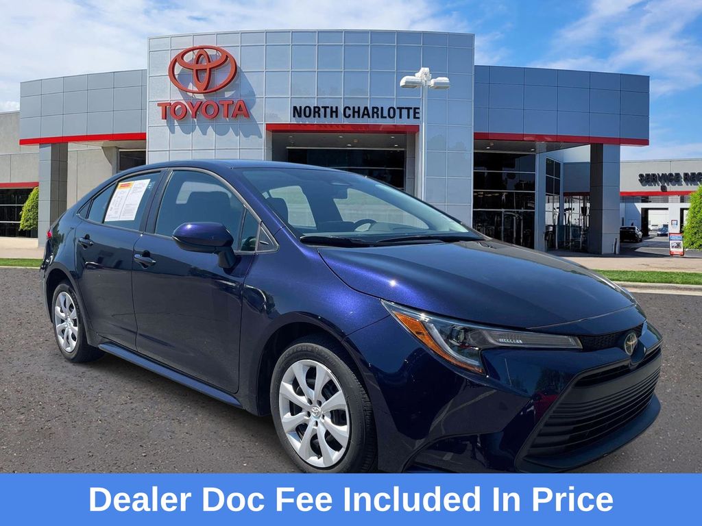 Blueprint 2024 Toyota Corolla LE FWD Sedan Front-Wheel Drive Continuously Variable Transmission