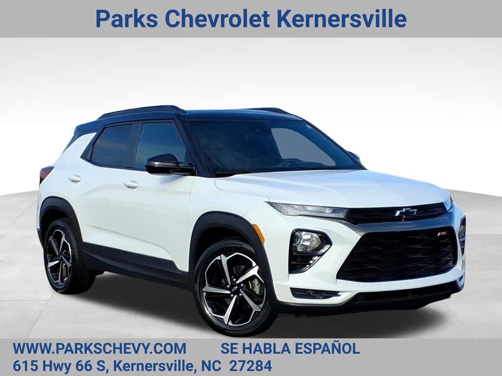 Summit White 2023 Chevrolet Trailblazer RS FWD SUV / Crossover Front-Wheel Drive Continuously Variable Transmission