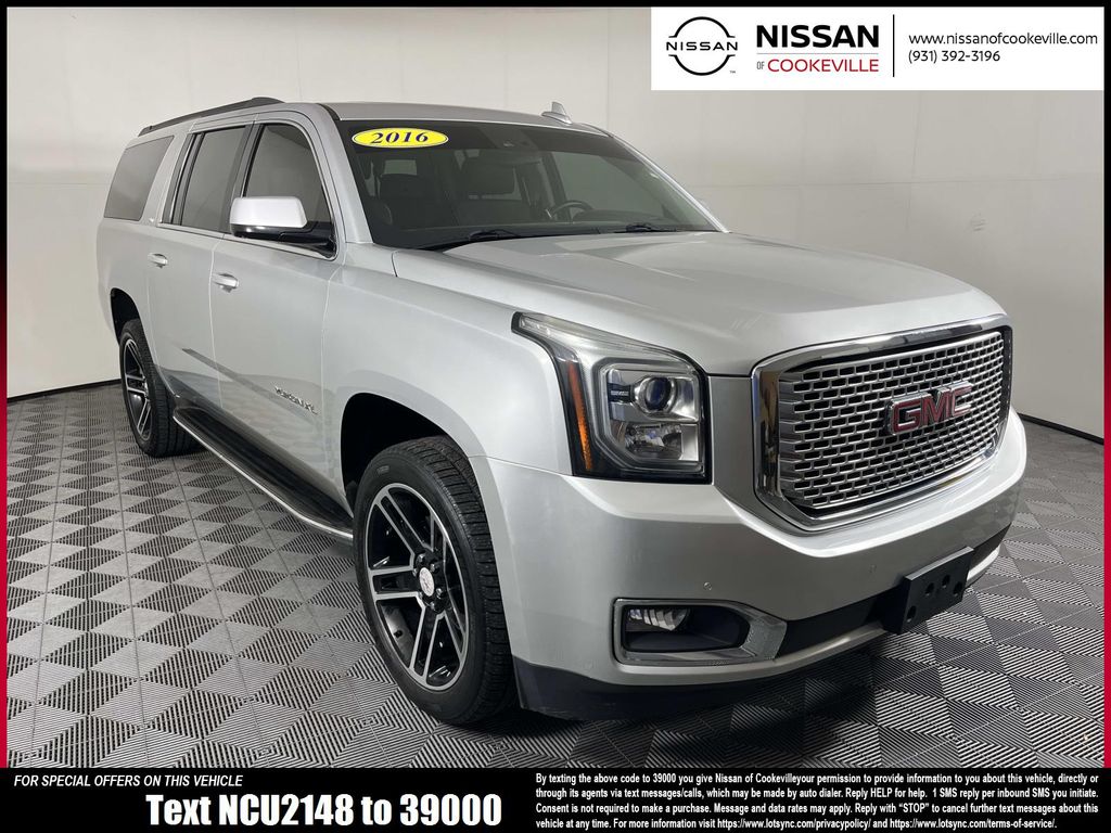 Quicksilver Metallic 2016 GMC Yukon XL SLT 4WD SUV / Crossover Four-Wheel Drive 6-Speed Automatic Overdrive