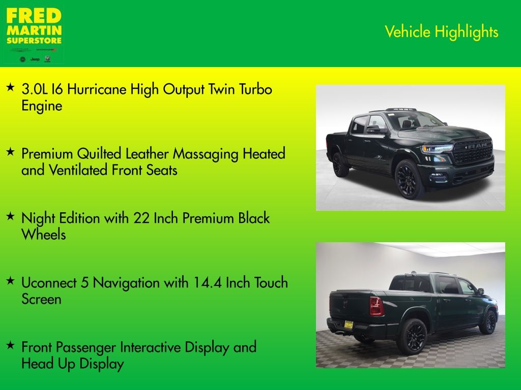 new 2026 Ram 1500 car, priced at $82,929
