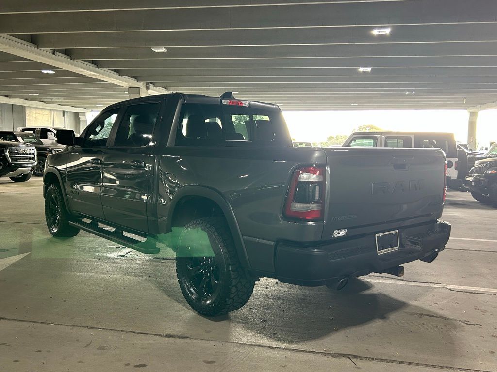 Used 2022 Granite Crystal Metallic Clearcoat Ram Rebel image 3