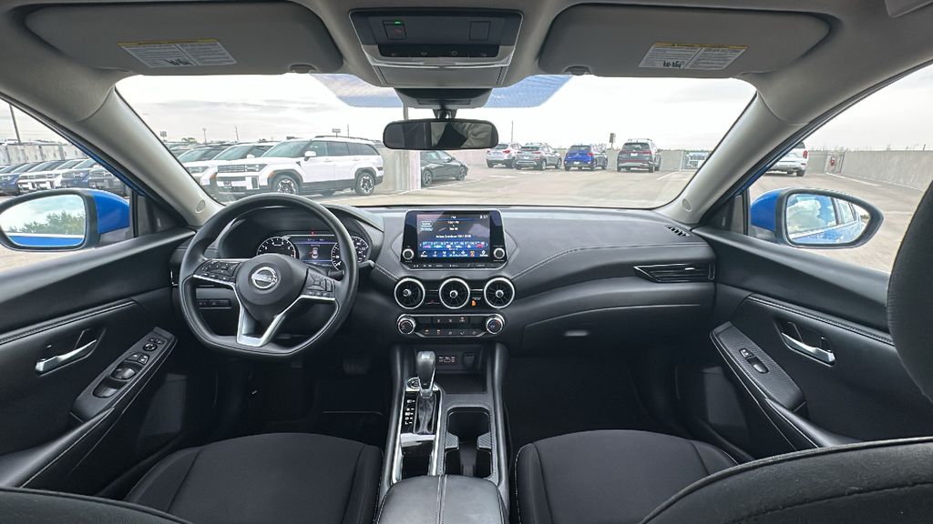 2025 Nissan Sentra SV Blue at South Houston Nissan