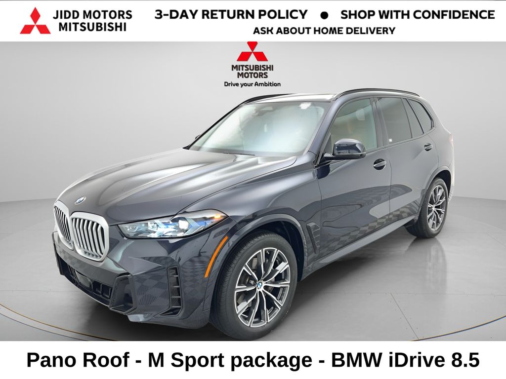 Black 2025 BMW X5 xDrive40i AWD SUV / Crossover All-Wheel Drive 8-Speed Automatic