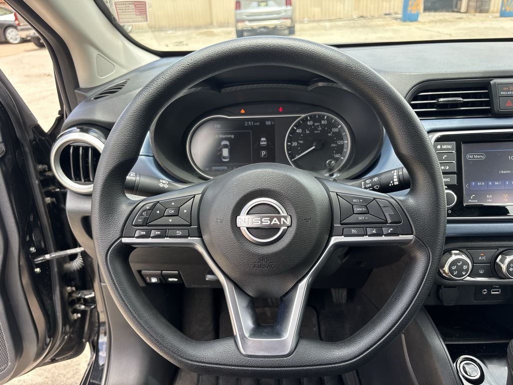 2025 Nissan Versa 1.6 SV Black at Baytown Hyundai