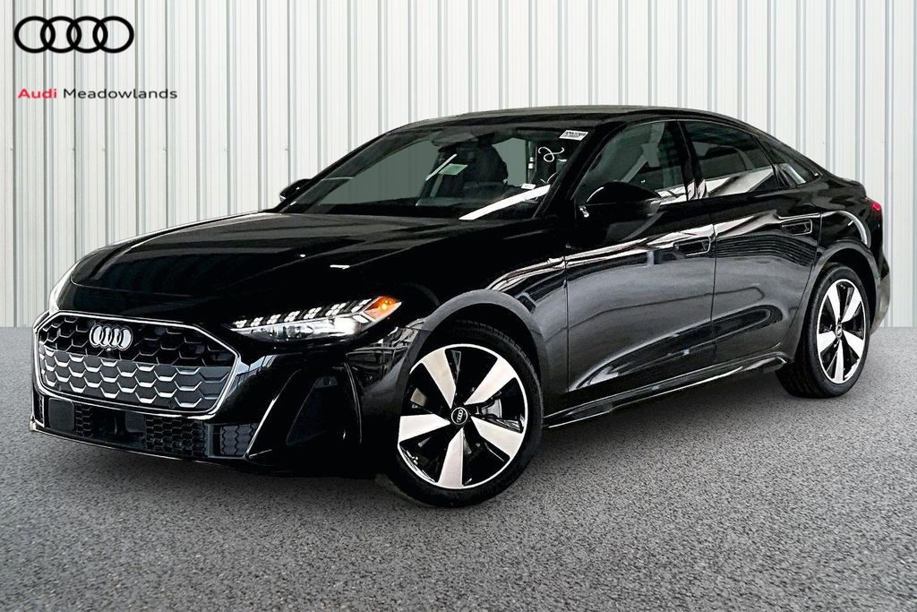 Mythos Black Metallic 2026 Audi A5 Coupe 7-Speed Automatic
