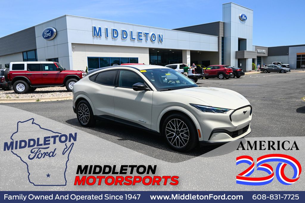 Desert Sand 2025 Ford Mustang Mach-E SUV / Crossover All-Wheel Drive Automatic