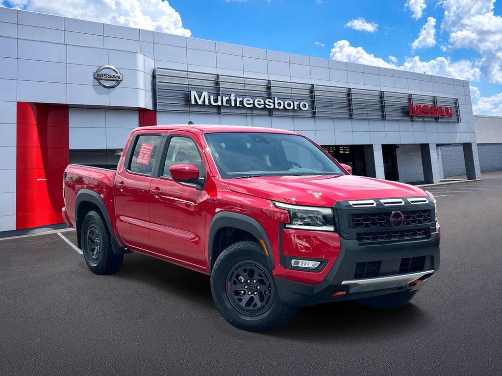 Red Alert 2026 Nissan Frontier Pickup Truck 4X2 9-Speed Automatic Overdrive