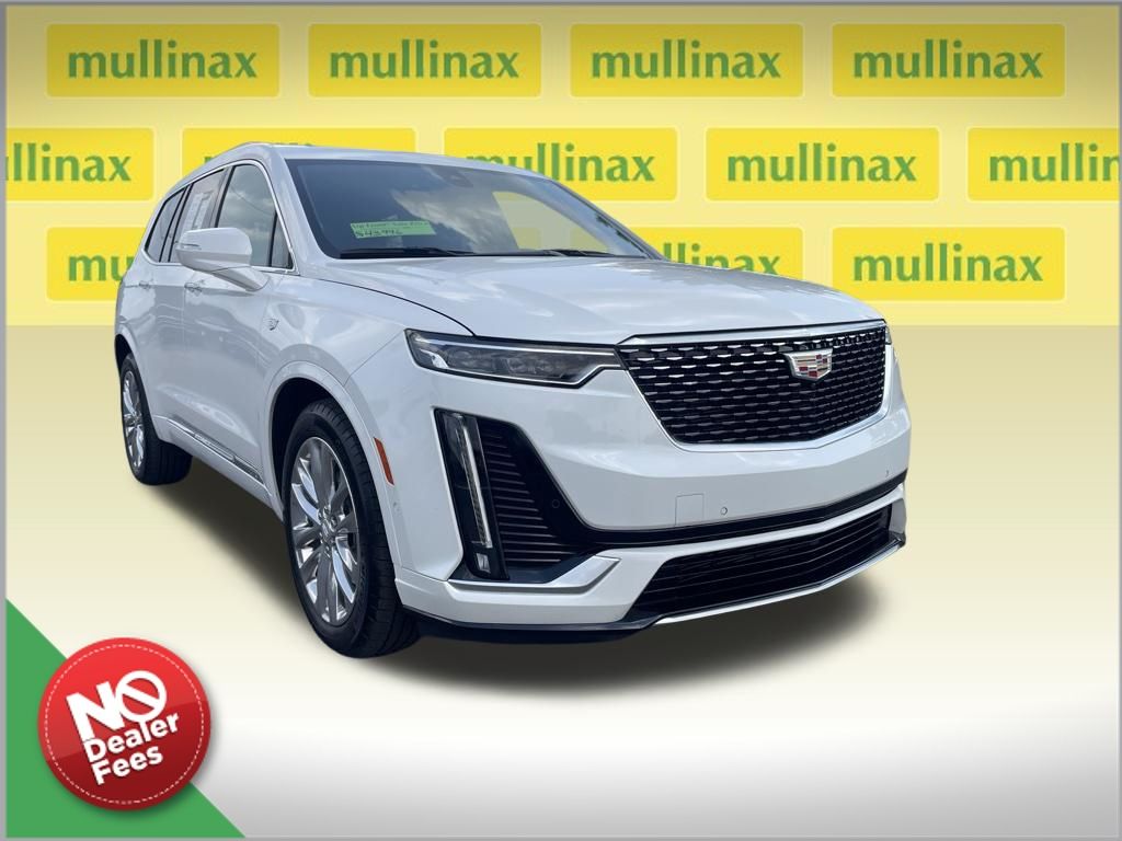Crystal White Tricoat 2024 Cadillac XT6 SUV / Crossover Front-Wheel Drive 9-Speed Automatic