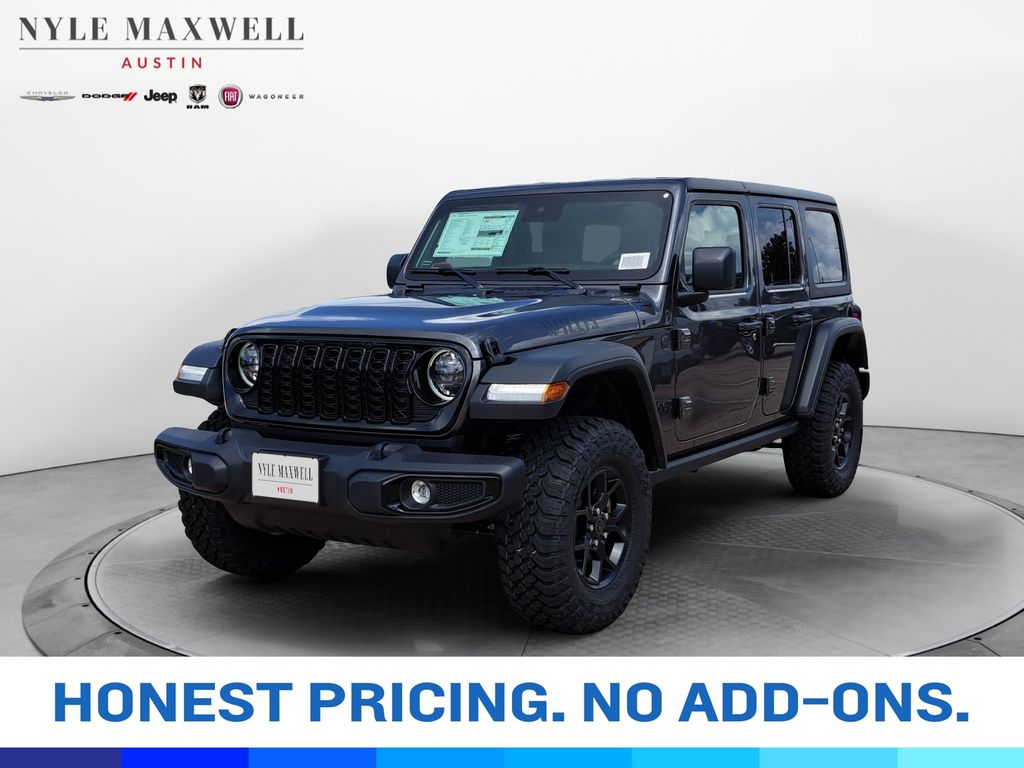 New Car 2025 Jeep Wrangler  Willys For Sale Under $50,000 In Austin, Texas