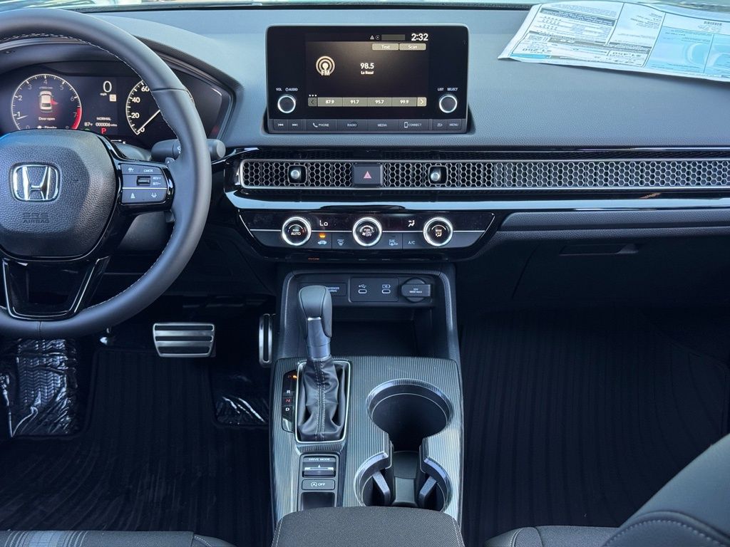 2026 Honda Civic Sport Black at Classic Honda Galveston