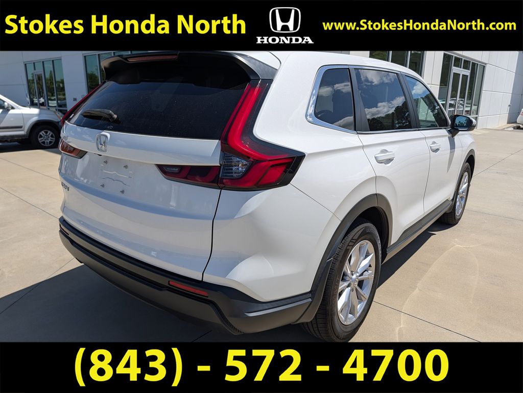 2023 Honda CR-V EX White at Stokes Honda North