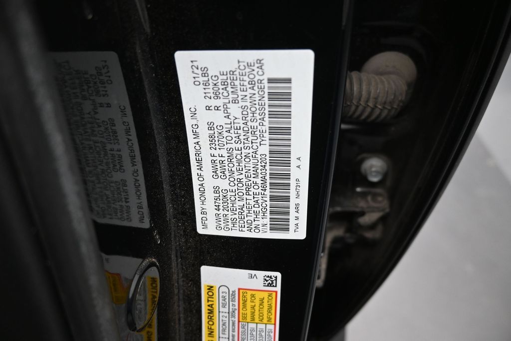 Used 2021 Honda Accord Sedan