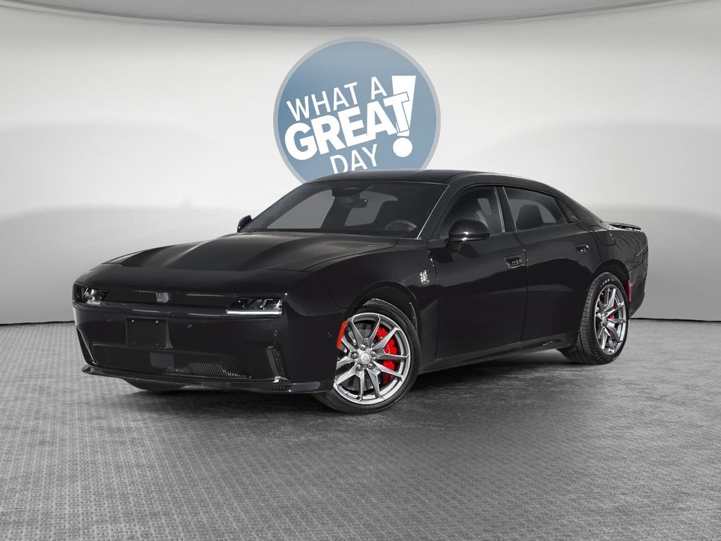 Diamond Black Crystal Pearlcoat 2026 Dodge Charger Sedan All-Wheel Drive 8-Speed Automatic