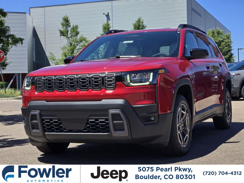 Red Hot Pearlcoat 2026 Jeep Cherokee SUV / Crossover Four-Wheel Drive Continuously Variable Transmission