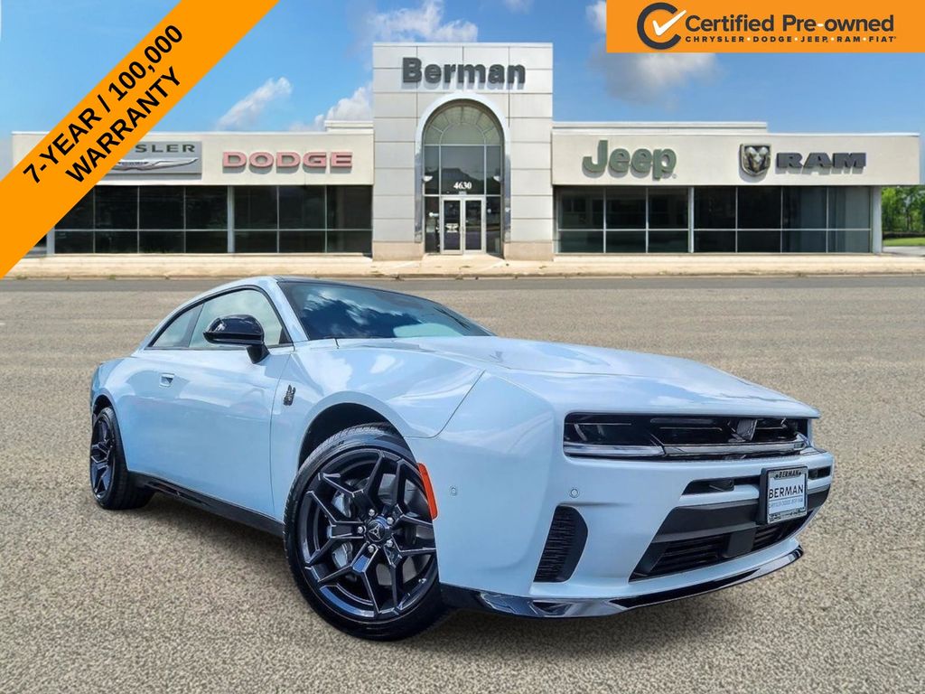 Bright White Clearcoat 2026 Dodge Charger Daytona Scat Pack Coupe AWD Coupe All-Wheel Drive 8-Speed Automatic