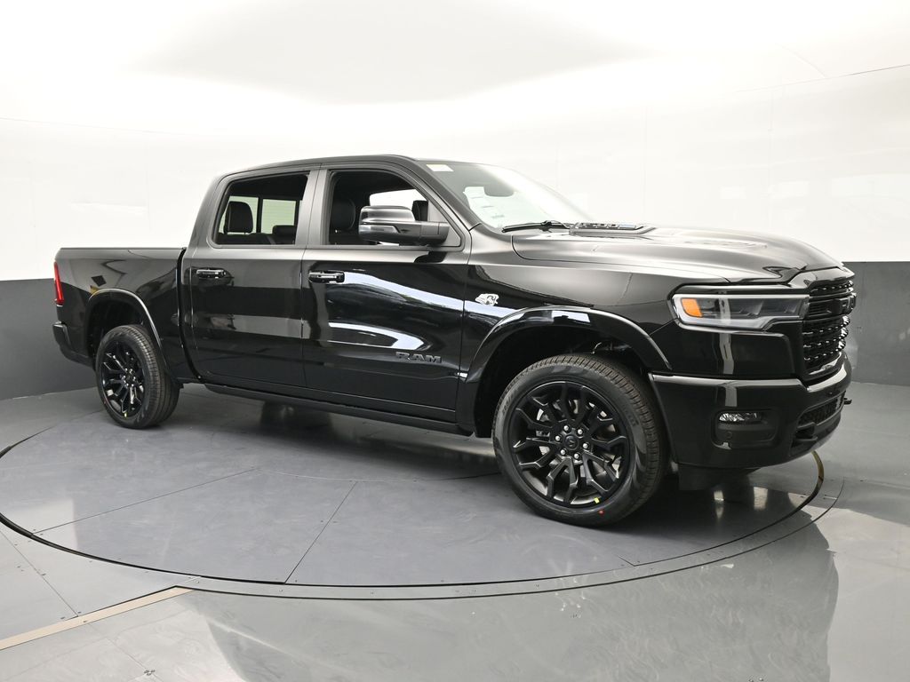 New 2026 Diamond Black Crystal Pearlcoat Ram Limited image 8