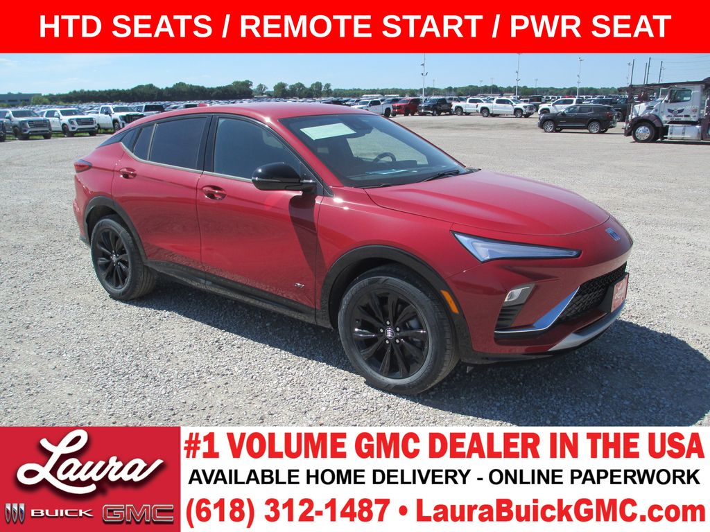 Brilliant Red 2026 Buick Envista SUV / Crossover Front-Wheel Drive 6-Speed Automatic