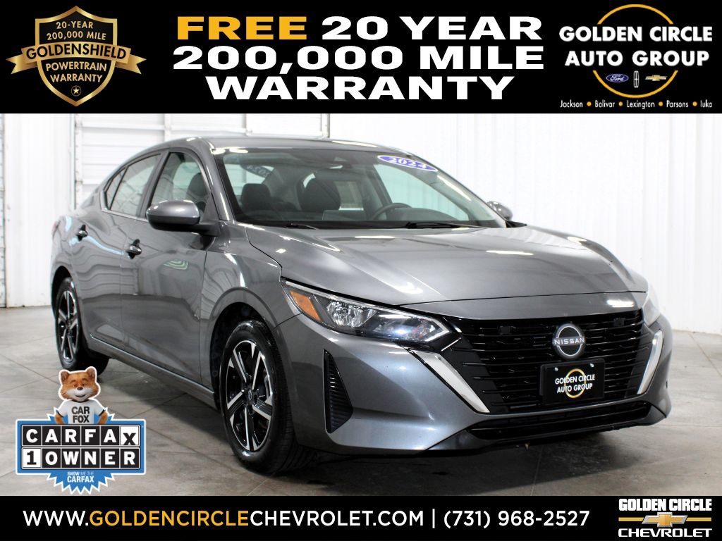 Gray (Gun Metallic) 2024 Nissan Sentra Sedan Front-Wheel Drive Continuously Variable Transmission