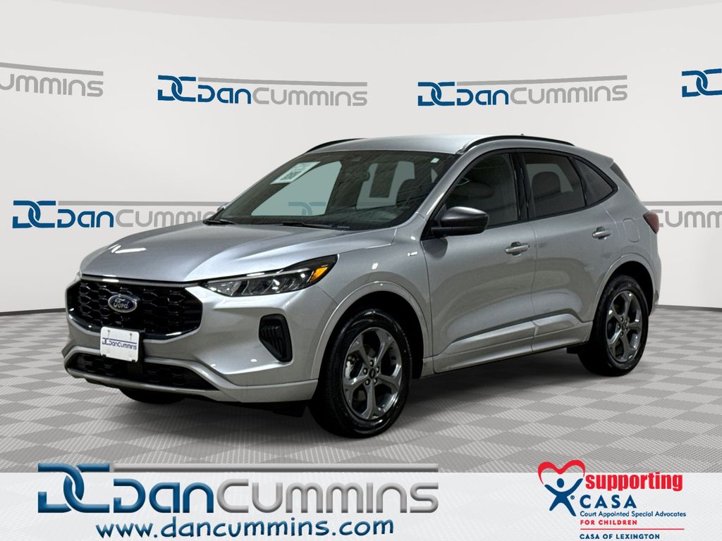 Silver Metallic 2024 Ford Escape SUV / Crossover All-Wheel Drive 8-Speed Automatic