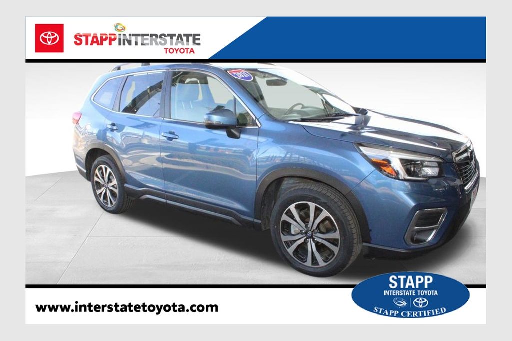 Horizon Blue Pearl 2021 Subaru Forester Limited Crossover AWD SUV / Crossover All-Wheel Drive Continuously Variable Transmission