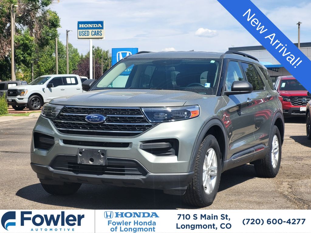 Silver Spruce 2020 Ford Explorer SUV / Crossover All-Wheel Drive Automatic