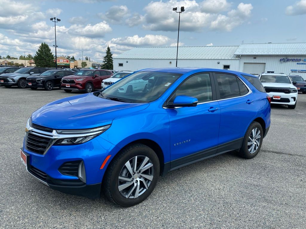 Riptide Blue Metallic 2024 Chevrolet Equinox SUV / Crossover Four-Wheel Drive 6-Speed Automatic Overdrive