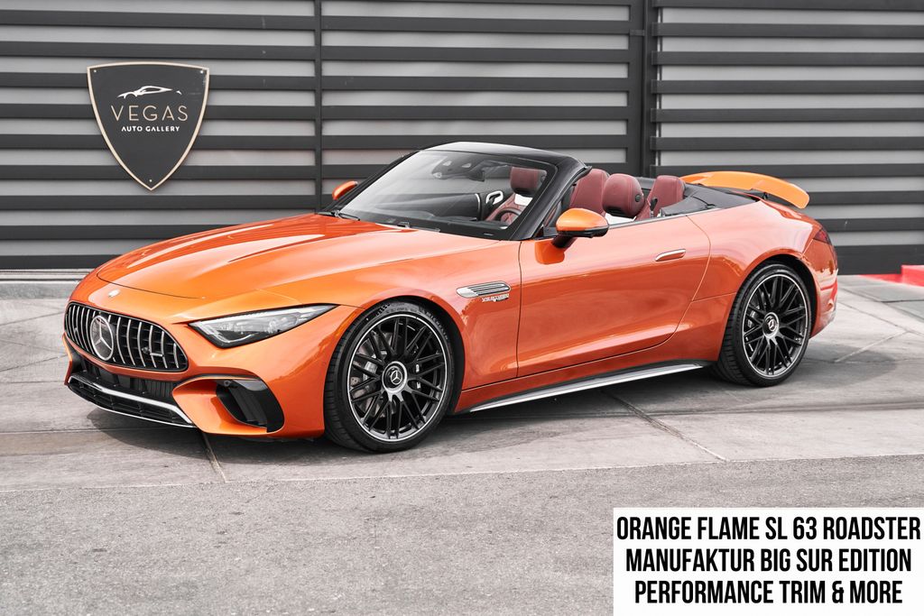 2024 Mercedes-Benz SL-Class AMG SL 63 4MATIC Convertible All-Wheel Drive 9-Speed Automatic