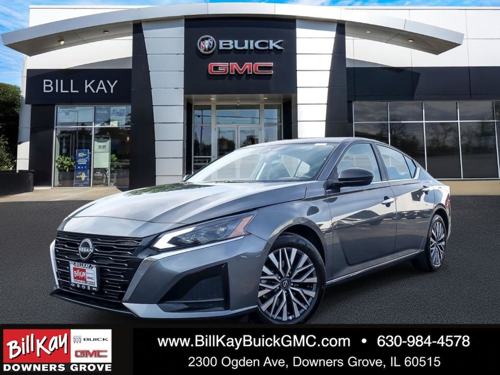 Gray (Gun Metallic) 2025 Nissan Altima Sedan Front-Wheel Drive Continuously Variable Transmission