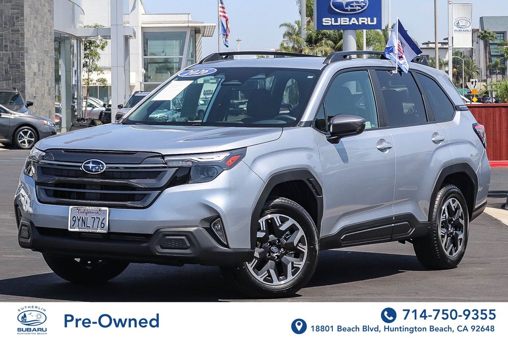 Ice Silver Metallic 2026 Subaru Forester SUV / Crossover All-Wheel Drive Continuously Variable Transmission