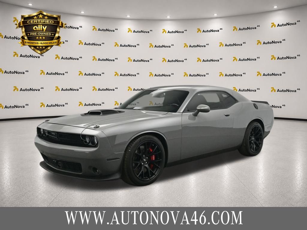 Destroyer Gray Clearcoat 2023 Dodge Challenger Coupe Rear-Wheel Drive 8-Speed Automatic