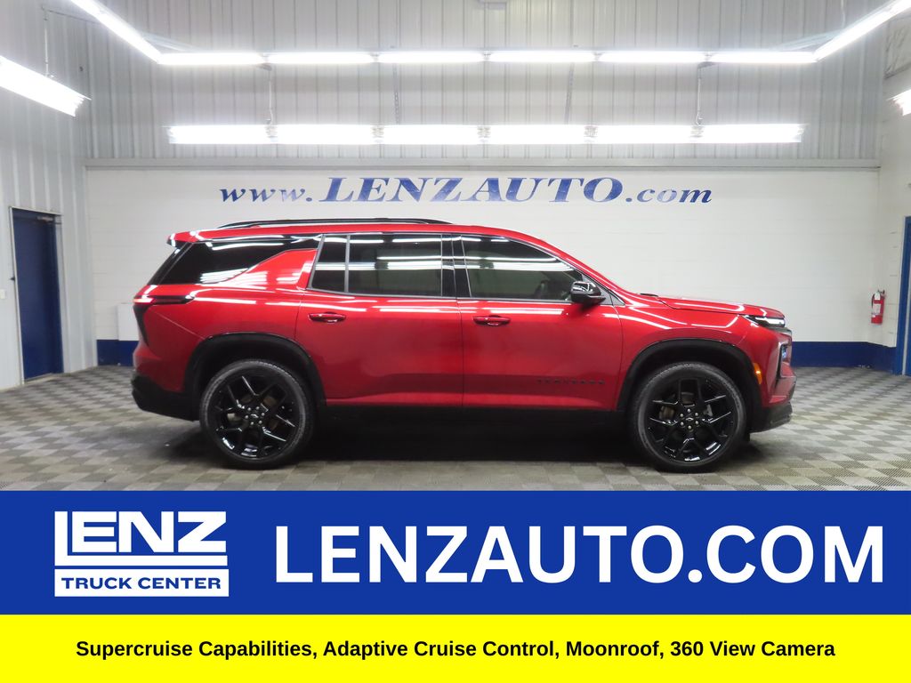 Radiant Red Tintcoat 2025 Chevrolet Traverse RS AWD SUV / Crossover Four-Wheel Drive 8-Speed Automatic