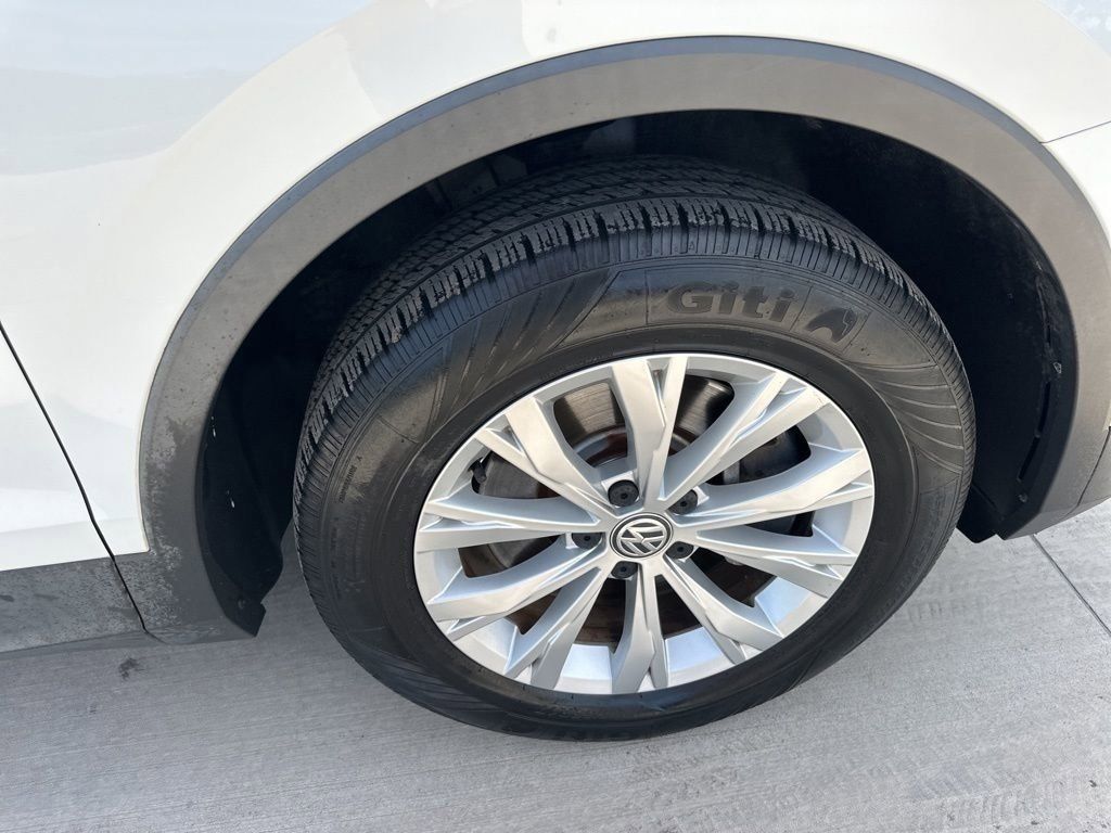 2019 Pure White Volkswagen Tiguan 2.0T S FWD SUV
