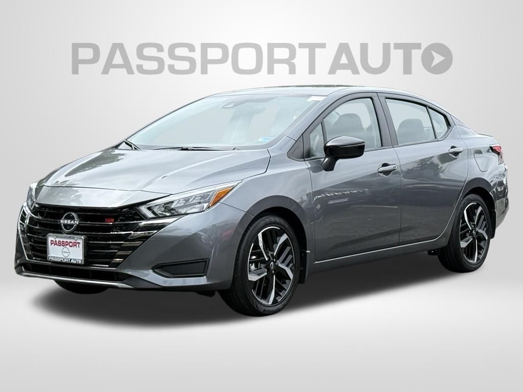 Gray (Gun Metallic) 2025 Nissan Versa Sedan Front-Wheel Drive Automatic