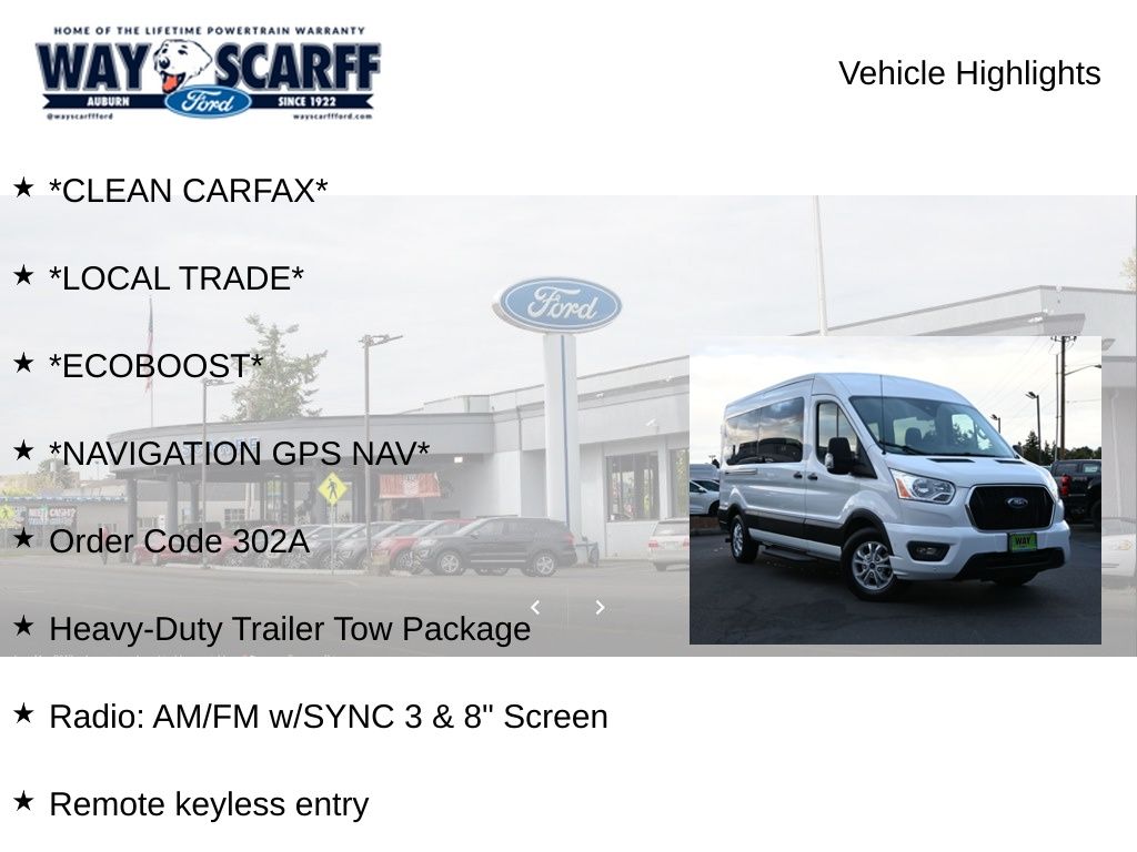2021 Ford Transit-350 Passenger Van XLT