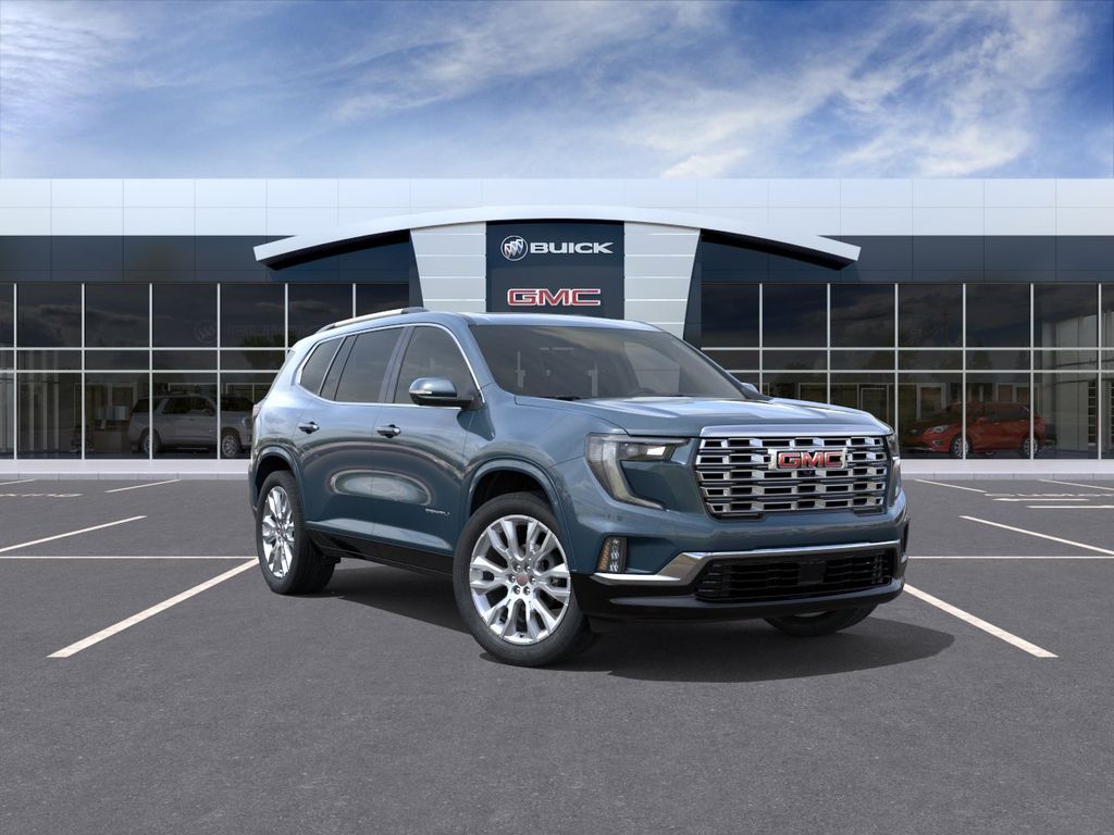 Downpour Metallic 2026 GMC Acadia Denali AWD SUV / Crossover Four-Wheel Drive 8-Speed Automatic