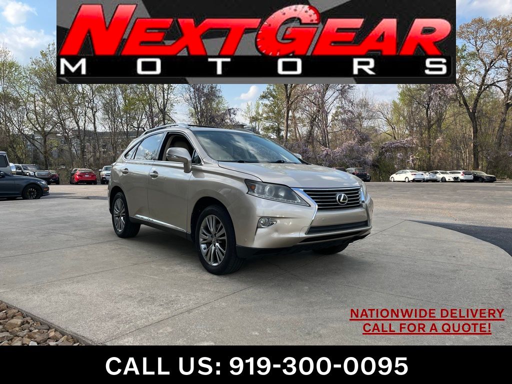 Gold 2014 Lexus RX 350 AWD SUV / Crossover All-Wheel Drive 6-Speed Automatic
