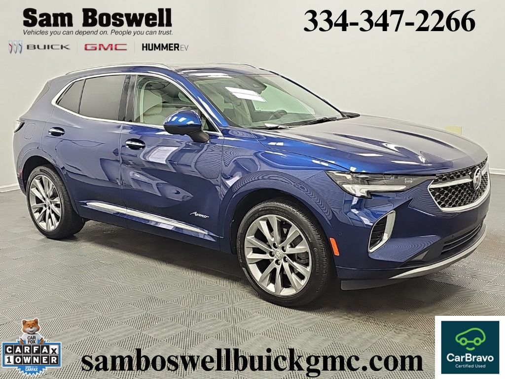 Sapphire Metallic 2023 Buick Envision SUV / Crossover Front-Wheel Drive 9-Speed Automatic