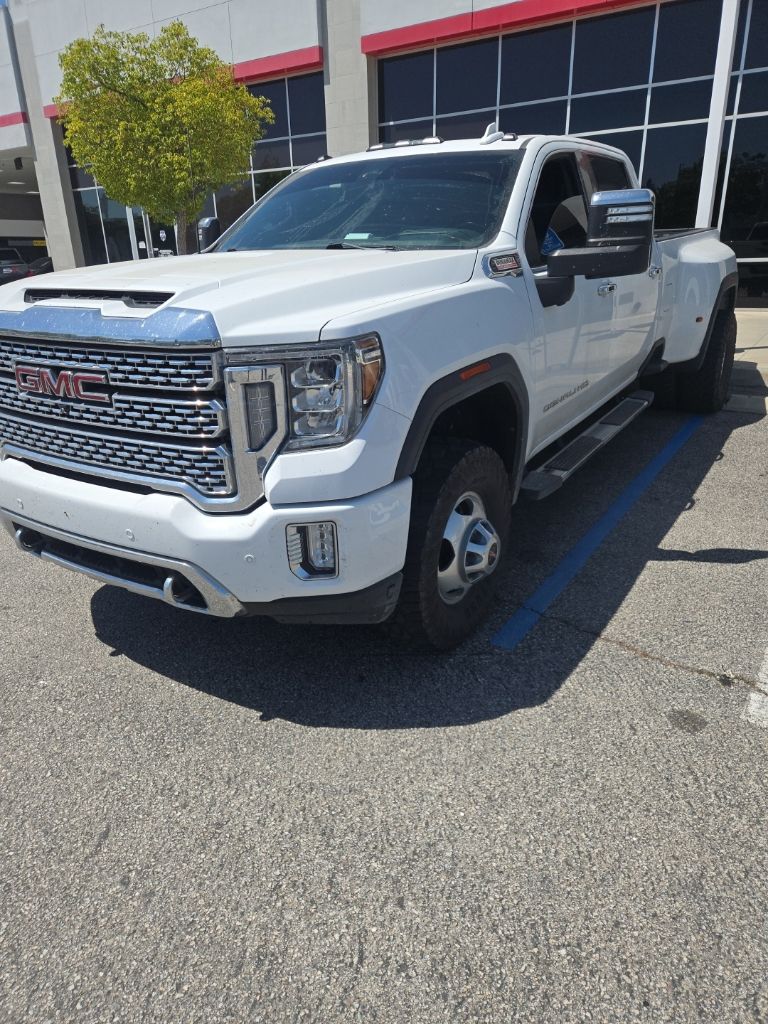 Summit White 2022 GMC Sierra 3500HD Pickup Truck Four-Wheel Drive Automatic