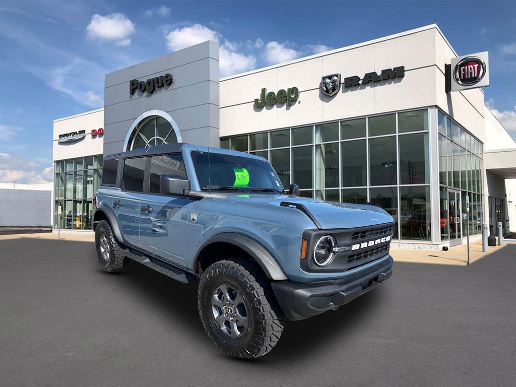 Blue (Azure Gray Metallic) 2025 Ford Bronco SUV / Crossover Four-Wheel Drive Automatic
