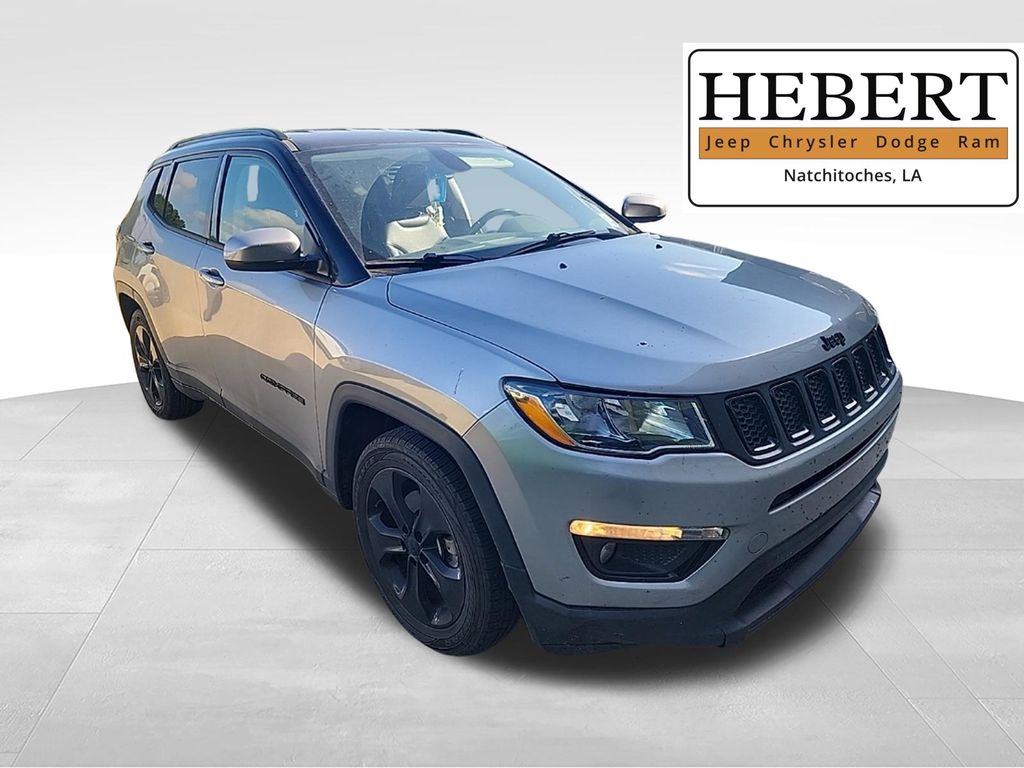 Billet Silver Metallic 2019 Jeep Compass SUV / Crossover Front-Wheel Drive 6-Speed Automatic