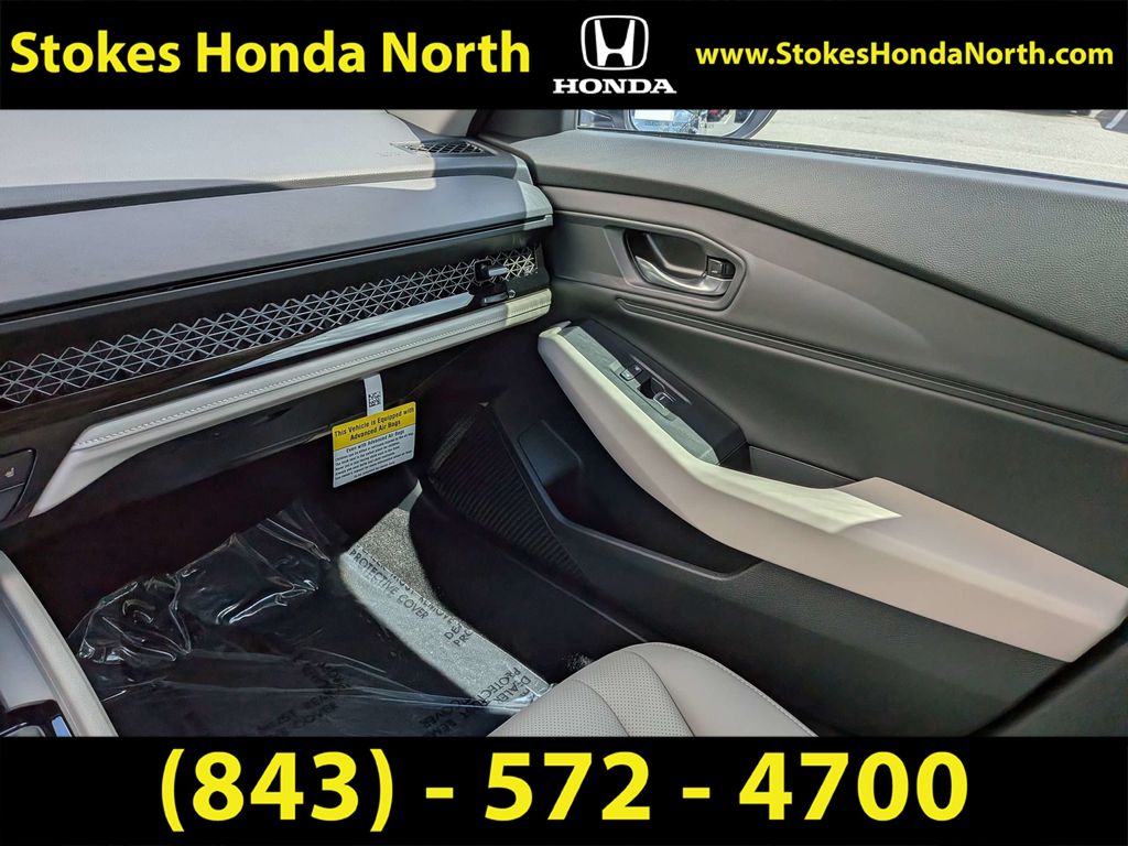 2025 Honda Accord Hybrid EX-L Gray at Stokes Honda North