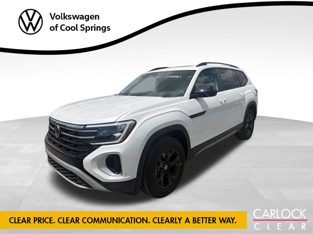 Opal White Pearl 2026 Volkswagen Atlas SUV / Crossover All-Wheel Drive 8-Speed Automatic