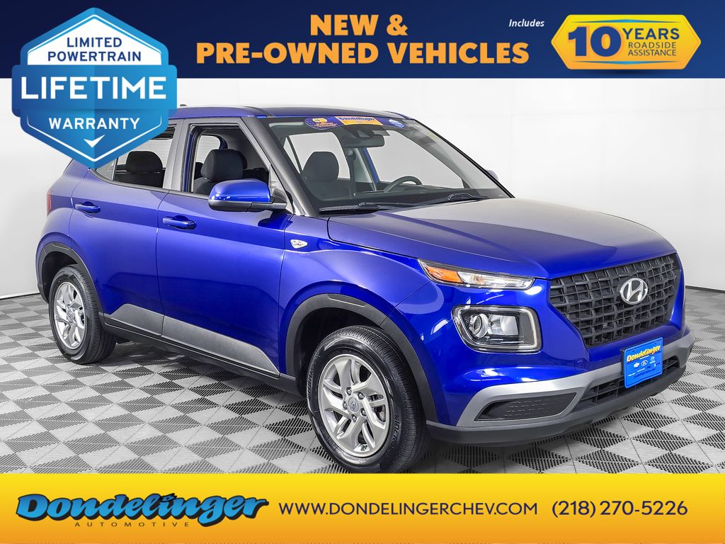 Intense Blue 2021 Hyundai Venue SE FWD SUV / Crossover Front-Wheel Drive Continuously Variable Transmission