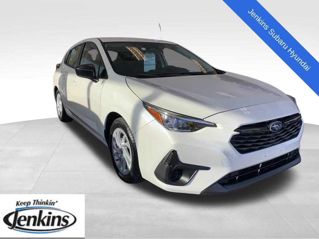 Crystal White Pearl 2024 Subaru Impreza AWD Wagon All-Wheel Drive Continuously Variable Transmission