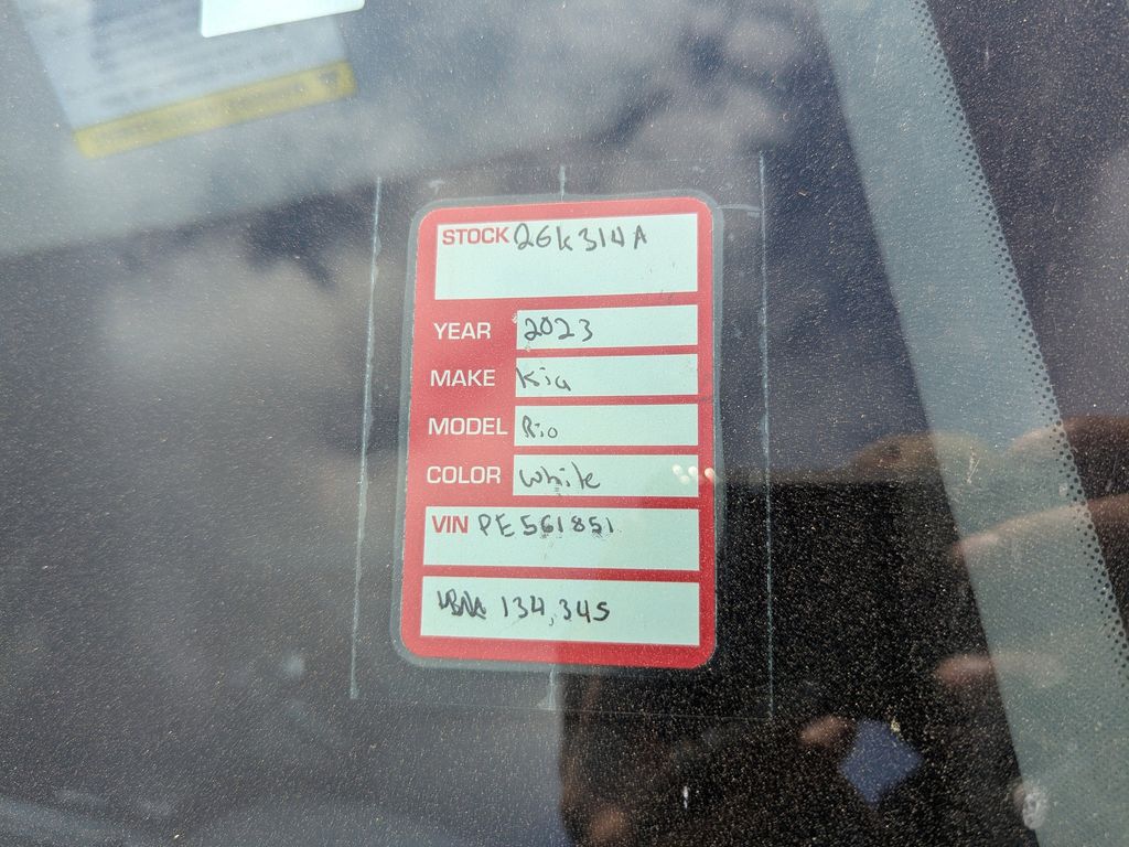used 2023 Kia Rio car, priced at $8,991